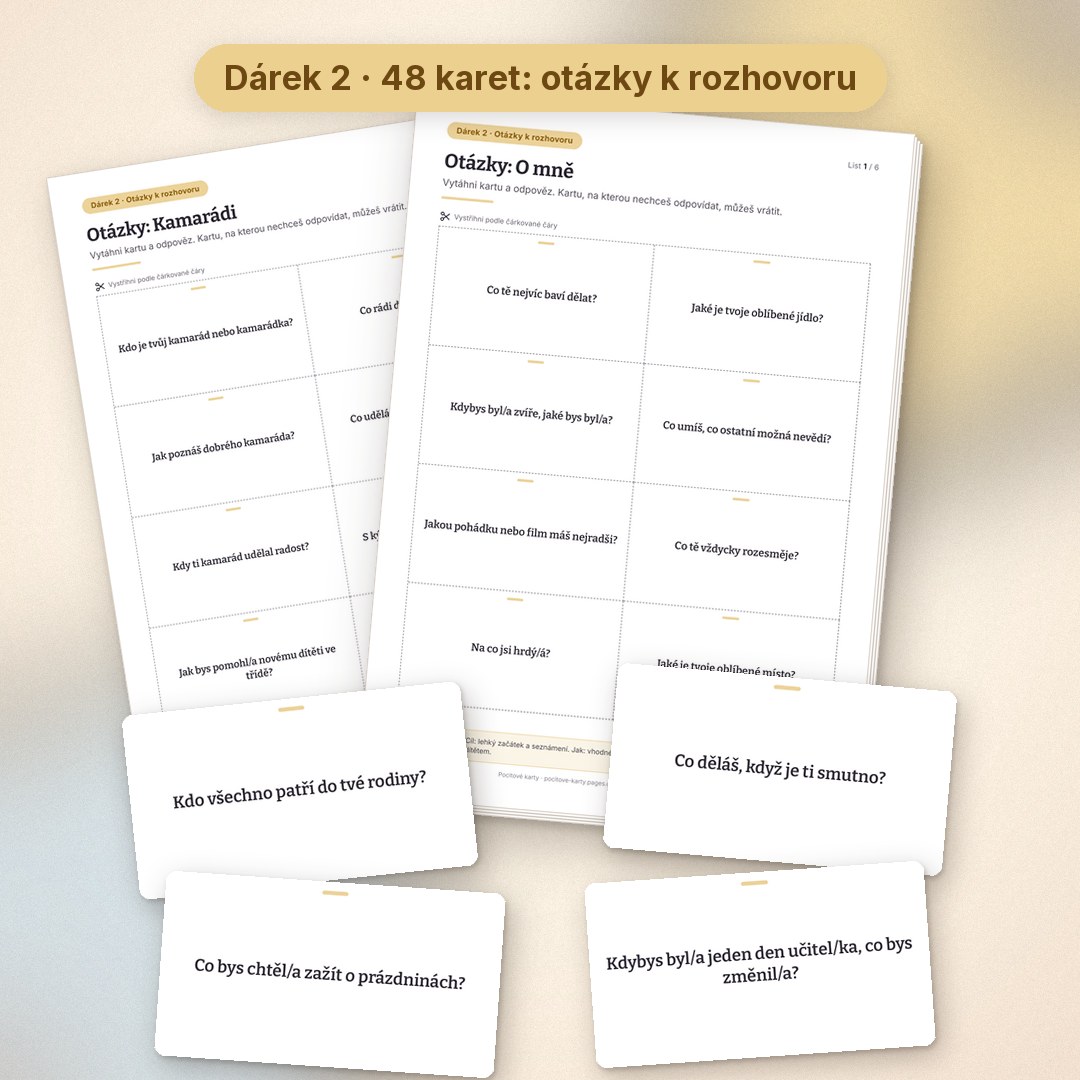 48 karet: otázky k rozhovoru