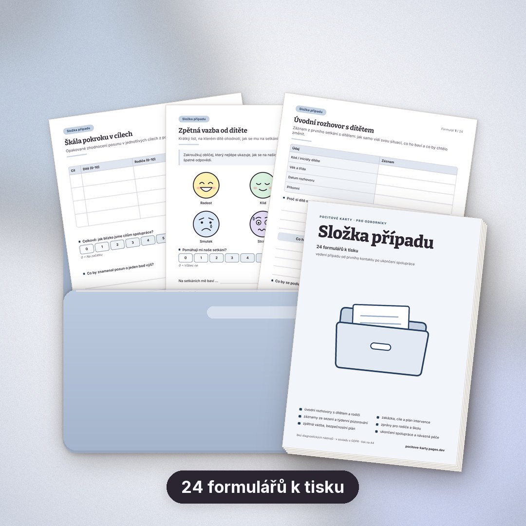 Složka případu · 24 formulářů